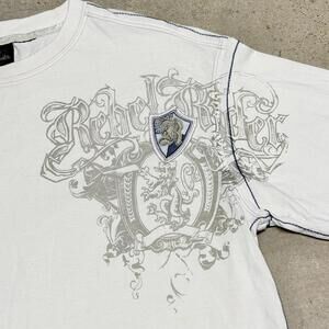 Vintage Burnside Long Sleeve T Shirt Mens Small White Skate Surf Grunge Y2K